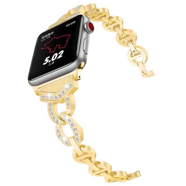 Rhinestone Bracelet Band for Apple Watch - Premium Apple Watch Accessories from Dressmycell.com - Just $25.00! Shop now at Dressmycell.com Rhinestone Bracelet Band for Apple Watch - Premium Apple Watch Accessories from Dressmycell.com - Just $25.00! Shop now at Dressmycell.com